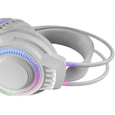 Mars Gaming MH124W Auriculares Gaming Blancos con Iluminación FRGB Mars Gaming MH124W Auriculares Gaming Blancos con Iluminación FRGB